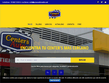 Tablet Screenshot of grupocentersauto.com